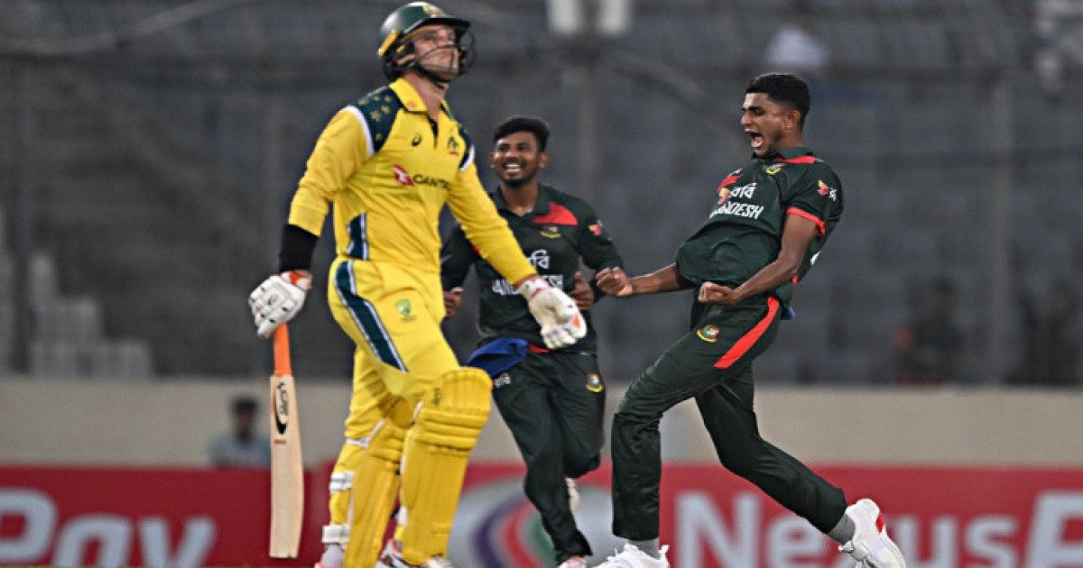 ২১ বছরের অপেক্ষার অবসান, অস্ট্রেলিয়াকে উড়িয়ে দিল বাংলাদেশ