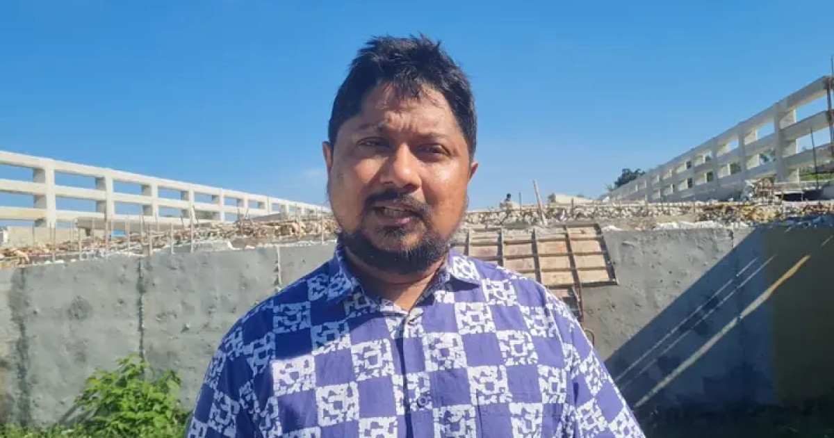 বাসাইলে সেতুর ফুটপাতে রডের বদলে বাঁশ, উপজেলা প্রকৌশলী স্ট্যান্ড রিলিজ