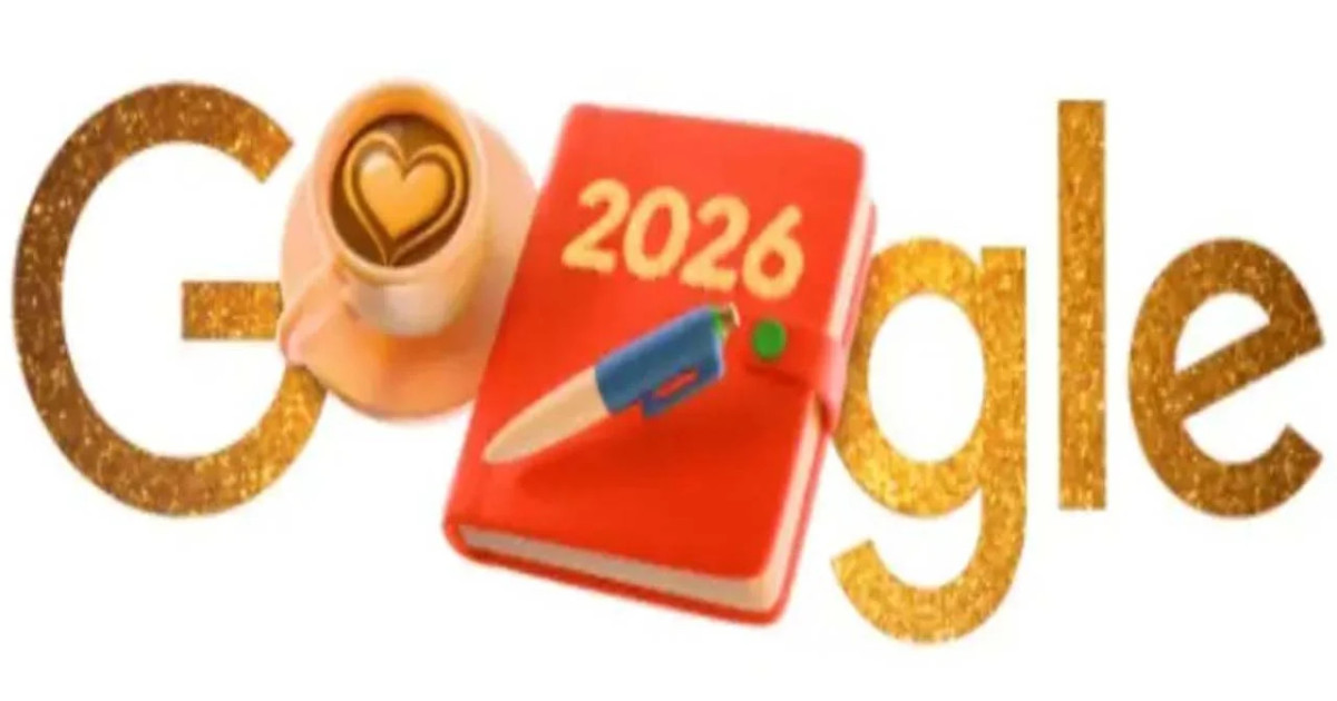 গুগল ডুডলে বর্ষবরণ