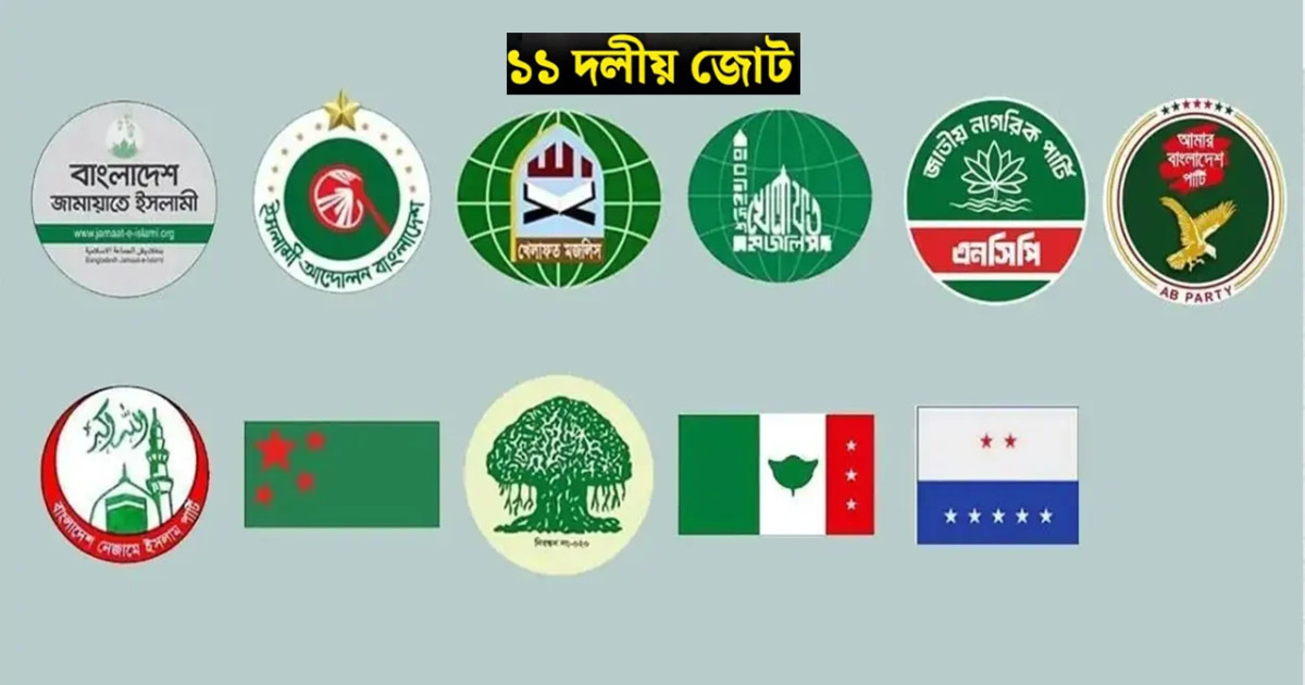 জামায়াতসহ ১১ দলের সমঝোতা চূড়ান্ত পর্যায়ে
