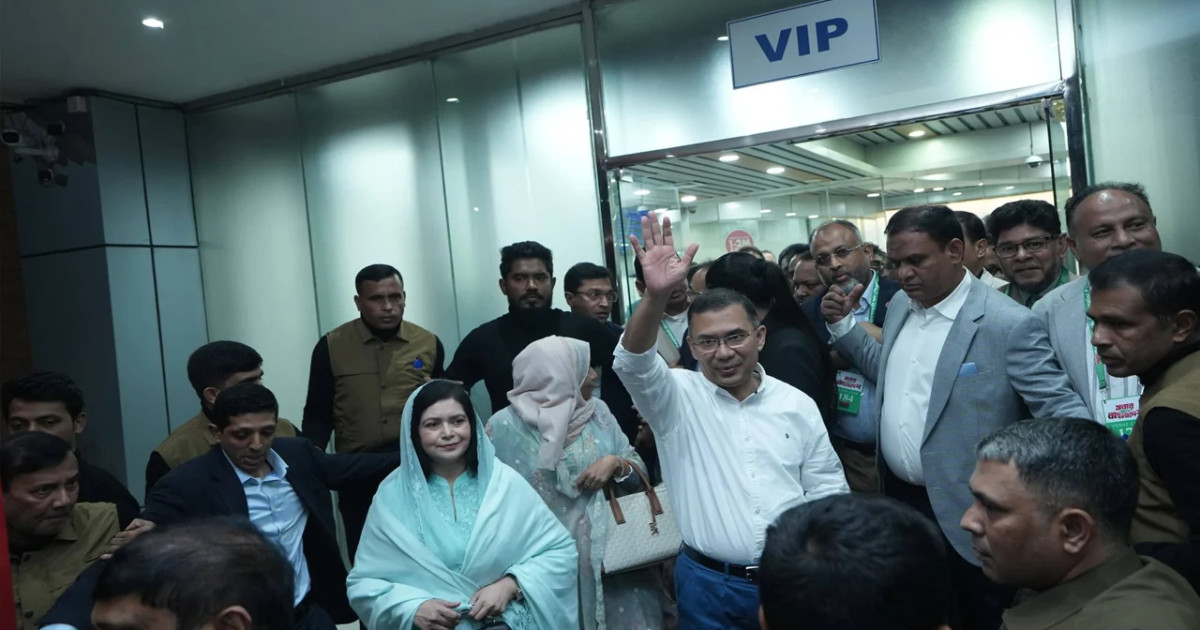 সিলেটে পৌঁছেছেন তারেক রহমান