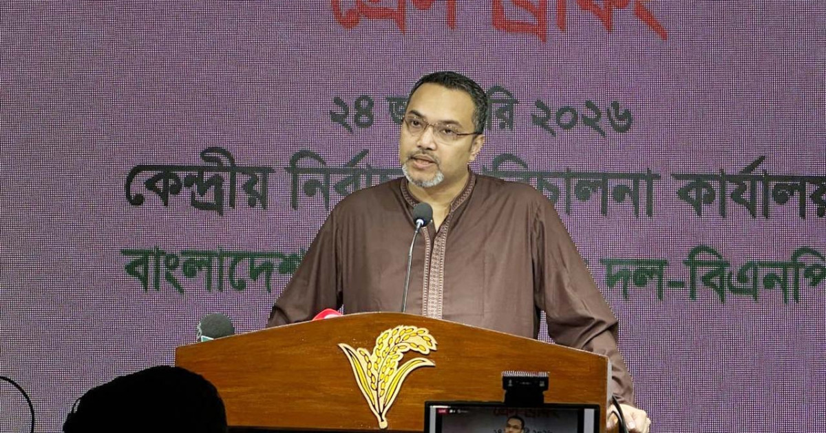 জামায়াতের অপপ্রচার, ভারতের সঙ্গে বিএনপির কোনো চুক্তি হয়নি: মাহাদী আমীন