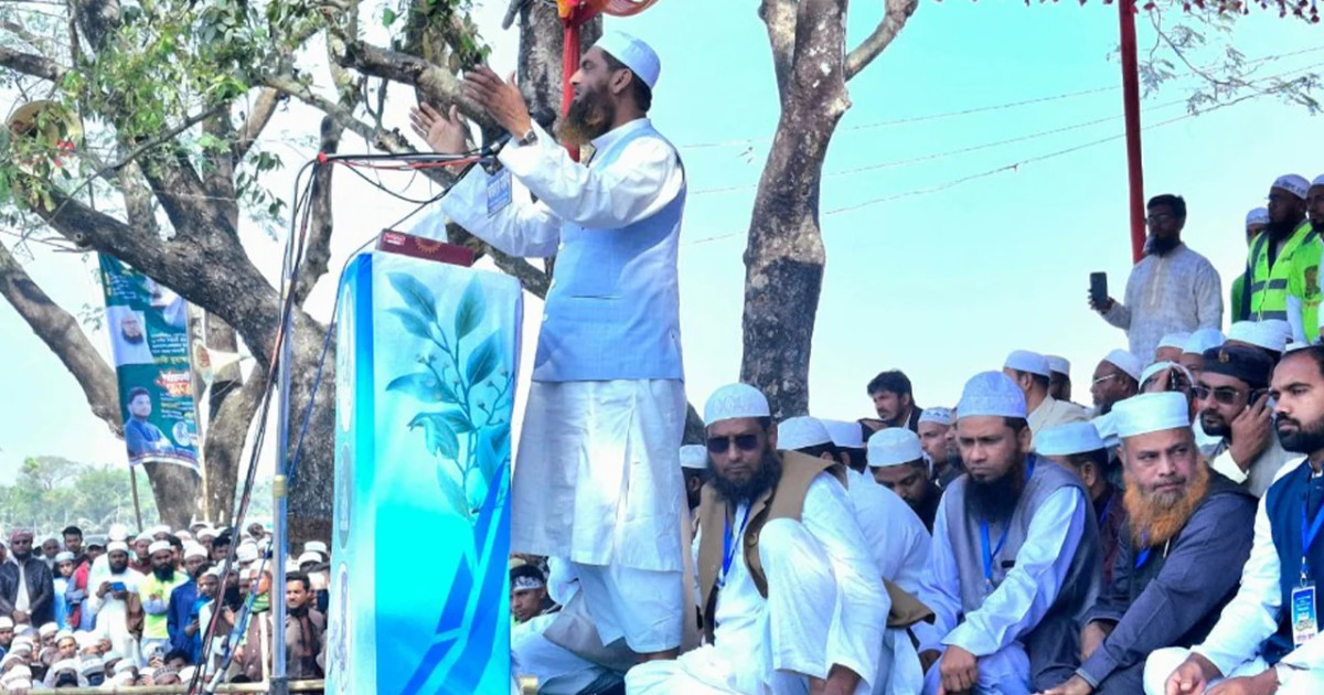 নতুন বাংলাদেশ বিনির্মাণে তরুণ প্রজন্ম জেগে উঠেছে; ময়মনসিংহে মামুনুল হক