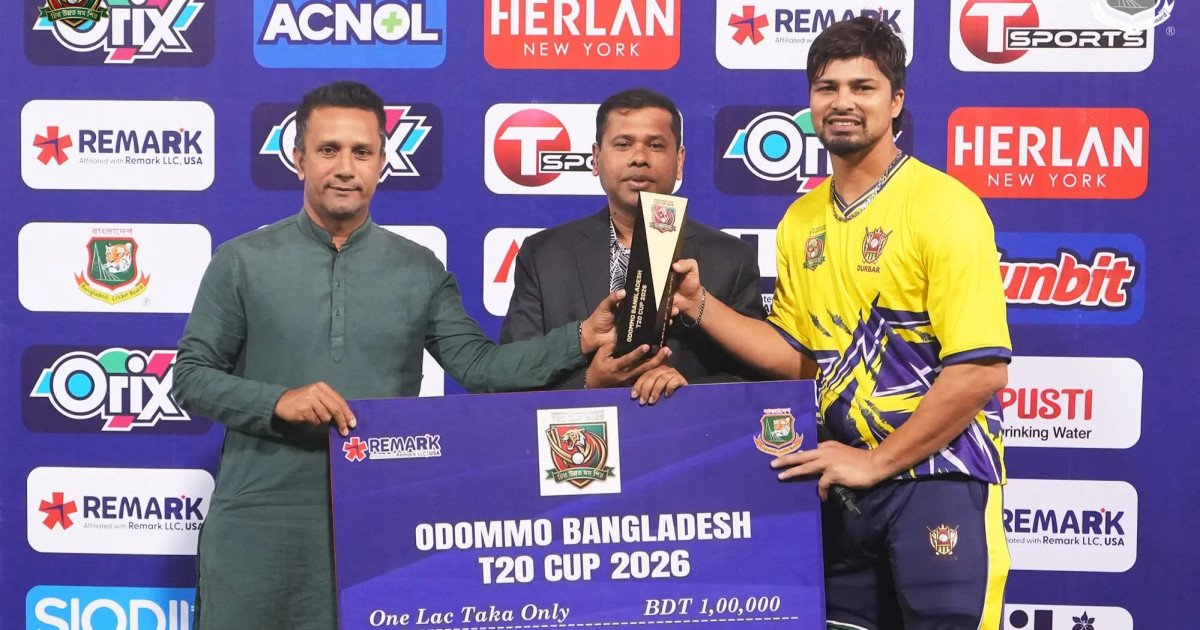 সোহানের তাণ্ডবে ধূমকেতুকে হারিয়ে দুর্বারের নাটকীয় জয়