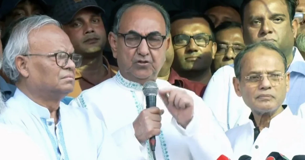 আমার প্রতিদ্বন্দ্বী প্রার্থীকে দিয়ে' আল্লাহ আমার ধৈর্যের পরীক্ষা নিচ্ছেন: মির্জা আব্বাস