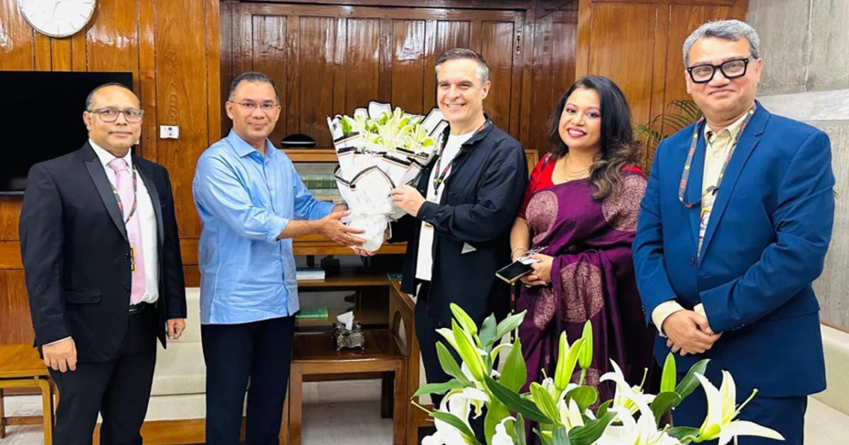 বাটা গ্রুপের গ্লোবাল সিইওর সঙ্গে প্রধানমন্ত্রী তারেক রহমানের সাক্ষাৎ