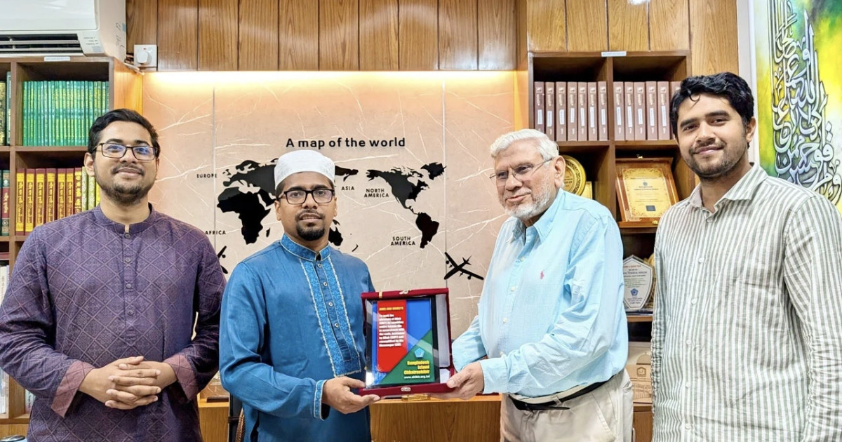 শিবির সভাপতি নূরুল ইসলামের সঙ্গে পাকিস্তান জামায়াত নেতার সাক্ষাৎ