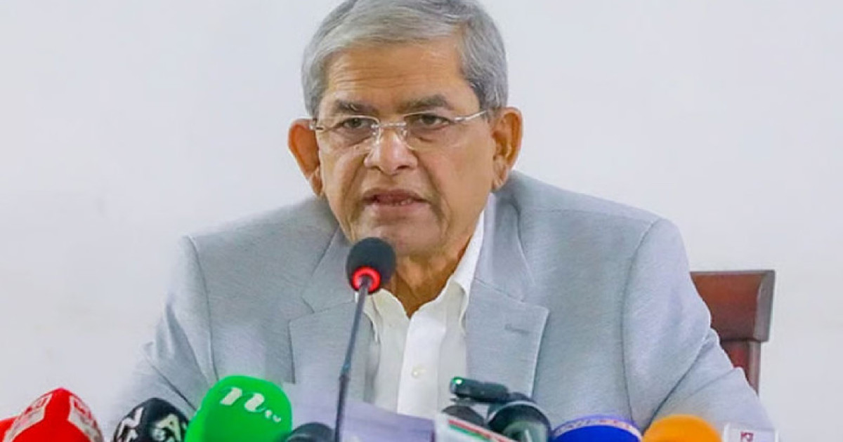 ফারাক্কা চুক্তিই নির্ধারণ করবে দুই দেশের সম্পর্কের ভবিষ্যৎ: মির্জা ফখরুল