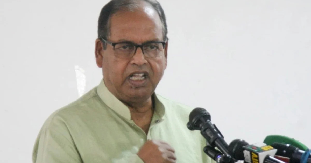 “দেশের অপকর্মের দায় জামায়াতের ওপর বর্তায়, চাপানো হচ্ছে বিএনপির ওপর” শামসুজ্জামান দুদু