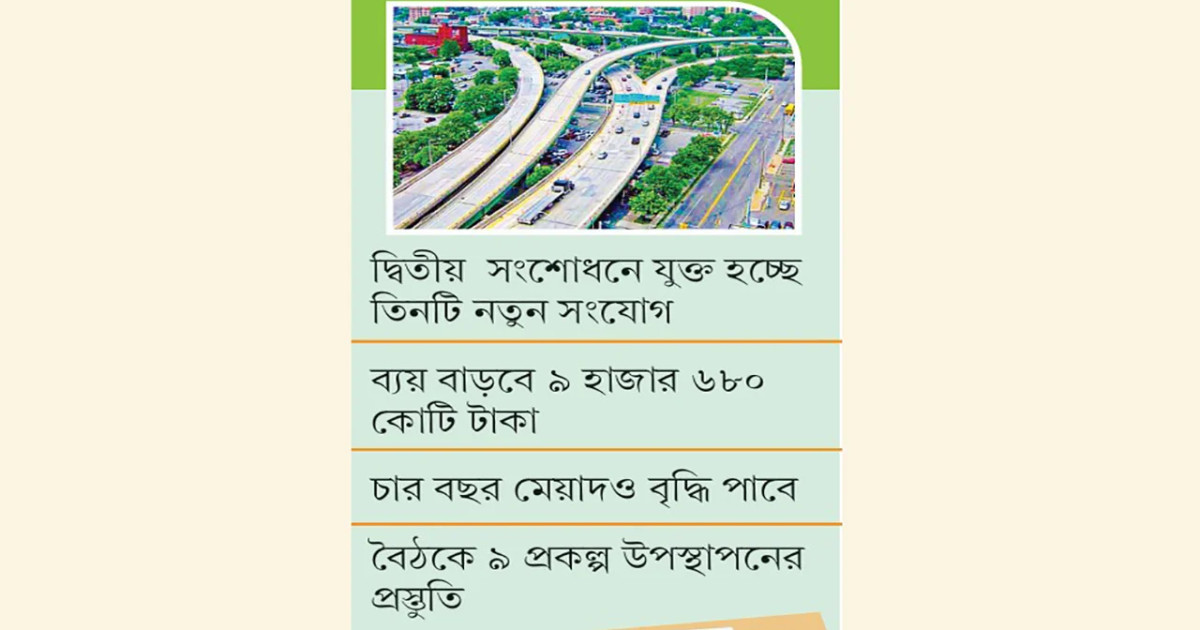অনিশ্চয়তা শেষে একনেকে ঢাকা-আশুলিয়া এক্সপ্রেসওয়ে, ব্যয় বাড়ছে প্রায় ৯,৭০০ কোটি টাকা